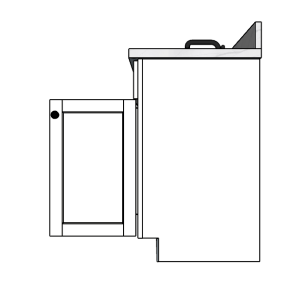 60 Inches to 63 Inches Vanity - 3D Decorative