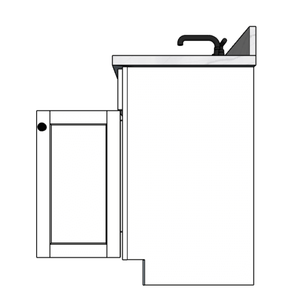 72 Inches to 75 Inches Vanity - 3D Decorative