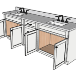 SketchUp_K8TCNm6li4 93 Inches to 96 Inches Vanity - 3D Decorative