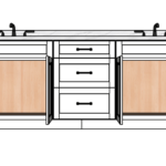 SketchUp_Pit7we3pVr 96 Inches to 99 Inches Vanity - 3D Decorative