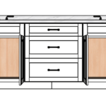 SketchUp_s4sQMLpuD5 96 Inches to 99 Inches Vanity V.2 - 3D Decorative