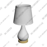 Conyers Ceramic Table Lamp 3D Decorative