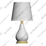 Conyers Ceramic Table Lamp 3D Model