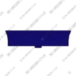 Fire Clay Vessel Rectangular Modern Sapphire Blue Bathroom Sink3 Fire Clay Vessel Rectangular Modern Sapphire Blue Bathroom Sink3