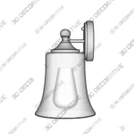 Alnora 4‑Light Dimmable Vanity Light - 3D Models Alnora 4‑Light Dimmable Vanity Light 3D Models