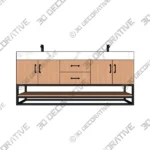 Annice Double Bathroom Vanity with Cultured Marble Top - Shop Now Annice Double Bathroom Vanity with Cultured Marble Top Shop Now