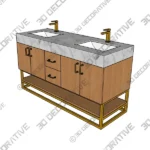 Annice Double Bathroom Vanity with Stone Top - Shop Now Annice Double Bathroom Vanity with Stone Top Shop Now