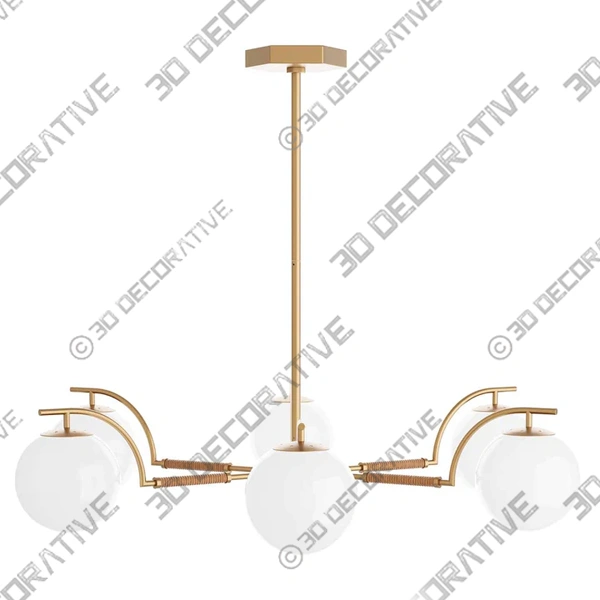 Arteriors Tricia Chandelier – Sketchup Model