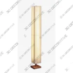 Bailey Floor Lamp with Adjustable Antique Brass Design