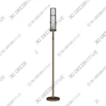 Basso Torchiere Floor Lamp with Adjustable Light Control -3D SketchUp Basso Torchiere Floor Lamp with Adjustable Light Control 3D SketchUp