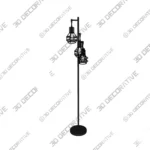 Dimmable Floor Lamp with 3 Bulbs Zakaria Tree Design 3D Models