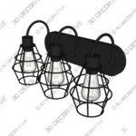Elibbren Retro Industrial Bathroom Vanity Light - 3D Decorative Elibbren Retro Industrial Bathroom Vanity Light 3D Decorative