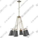 Jean‑Louis Chandelier – Sketchup Model Jean‑Louis Chandelier – Sketchup Model