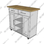 Lark Manor Wood Island – Sketchup Model Lark Manor Wood Island – Sketchup Model