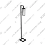 Malva Floor Lamp with Adjustable Arm and Reading Light - 3D Models Malva Floor Lamp with Adjustable Arm and Reading Light 3D Models