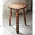 Rustic Wooden Stool or Plant Stand for Indoor Use Rustic Wooden Stool or Plant Stand for Indoor Use