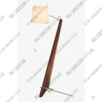 Silva Floor Lamp with Oversized White Fabric Shade Silva Floor Lamp with Oversized White Fabric Shade