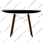 AllModern Jordan 39.5 Square Dining Table 3D Models