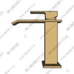 Almeta Single Hole Bathroom Faucet 3D Models