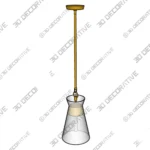 Atlantic Narrow Pendant by Visual Comfort - 3D Decorative Atlantic Narrow Pendant by Visual Comfort 3D Decorative