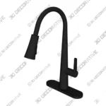 Bryton Matte Black Kitchen Faucet - Shop Now Bryton Matte Black Kitchen Faucet Shop Now