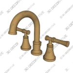 Chamberlain Gold Widespread Double Handle Bathroom Faucet - Shop Now Chamberlain Gold Widespread Double Handle Bathroom Faucet Shop Now