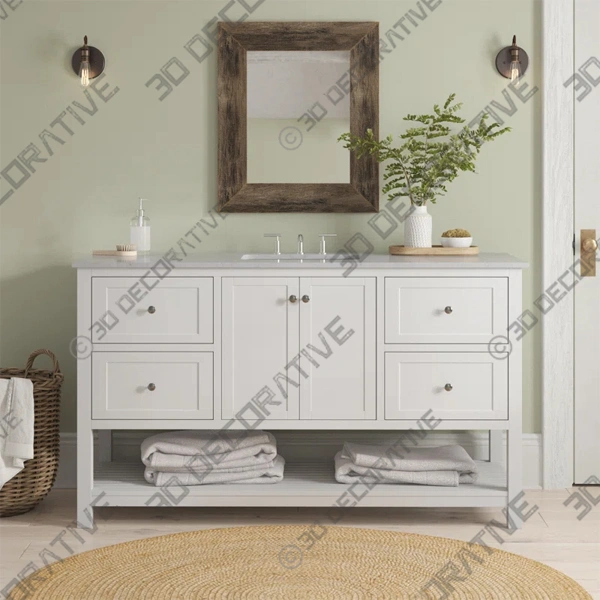 Chertsey Single Bathroom Vanity Set – Sketchup Model