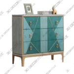 Classic Glam Storage Chest Solid Wood Dresser with Drawers Classic Glam Storage Chest Solid Wood Dresser with Drawers