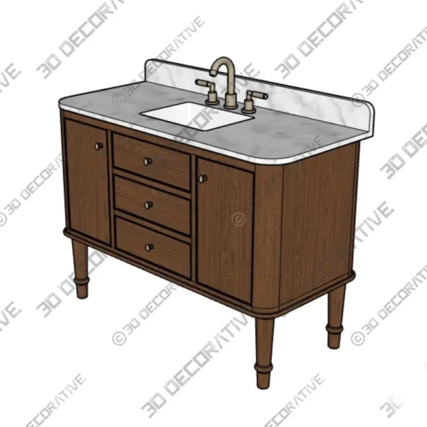 Collette Cinnamon Oak Vanity – Shop Now