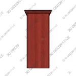 Contemporary Rubber Wood Dresser Storage Chest with Drawers - 3D SketchUp Contemporary Rubber Wood Dresser Storage Chest with Drawers 3D SketchUp