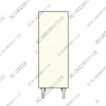 Contemporary Storage Chest Solid Wood Dresser with Drawers - 3D SketchUp Contemporary Storage Chest Solid Wood Dresser with Drawers 3D SketchUp