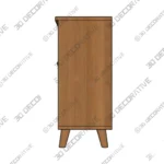 Contemporary Storage Chest Wooden Dresser for Bedroom - 3D SketchUp Contemporary Storage Chest Wooden Dresser for Bedroom 3D SketchUp