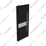 Deux 6072 Prehung Steel Entry Door - 3D Models Deux 6072 Prehung Steel Entry Door 3D Models