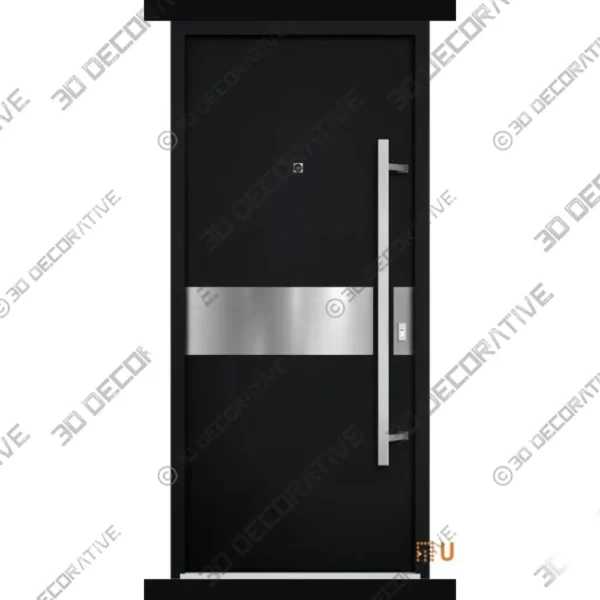 Deux 6072 Prehung Steel Entry Door