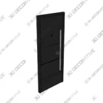 Deux 6083 Horizon Series Steel Entry Door - 3D Models Deux 6083 Horizon Series Steel Entry Door 3D Models