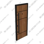 Deux Horizon Slimline Steel Door Style 6683-3D Models Deux Horizon Slimline Steel Door Style 6683 3D Models