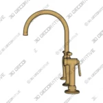 Edalyn By Studio McGee Double-Handle Bridge Kitchen Faucet - 3D Models Edalyn By Studio McGee Double Handle Bridge Kitchen Faucet 3D Models