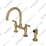 Edalyn By Studio McGee Double-Handle Bridge Kitchen Faucet - Shop Now Edalyn By Studio McGee Double Handle Bridge Kitchen Faucet Shop Now