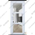 Fiberglass Office Entry Door Prehung Commercial Grade