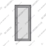 Frosted Glass Office Door Prehung Fiberglass Residential - 3D Decorative Frosted Glass Office Door Prehung Fiberglass Residential 3D Decorative