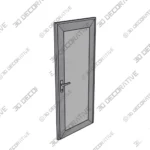 Frosted Glass Office Door Prehung Fiberglass Residential - 3D Models Frosted Glass Office Door Prehung Fiberglass Residential 3D Models