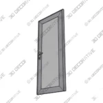 Frosted Glass Office Door Prehung Fiberglass Residential - 3D SketchUp Frosted Glass Office Door Prehung Fiberglass Residential 3D SketchUp