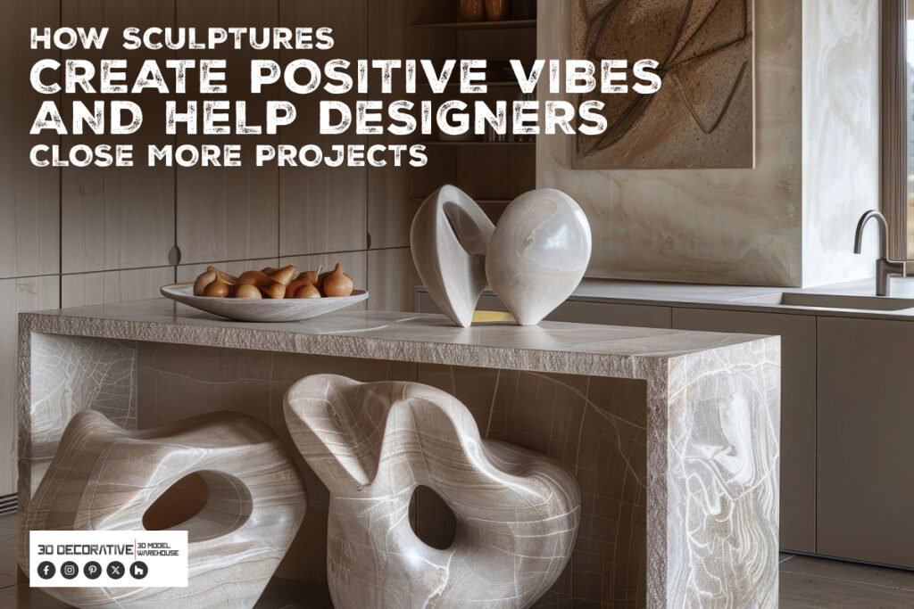 How Sculptures Help Interior Designers Win Projects | 3D Decorative