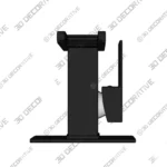 LED Bathroom Faucet with Drain Assembly – 3D Models LED Bathroom Faucet with Drain Assembly – 3D Models