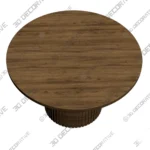 Latitude Run Fiammetta 52 Round Pedestal Dining Table Shop Now