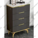 Living Room Storage Chest Glam Style Dresser with Drawers Living Room Storage Chest Glam Style Dresser with Drawers