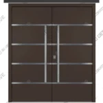 Nova Inox S3 Brown Double Entry Door Nova Inox S3 Brown Double Entry Door