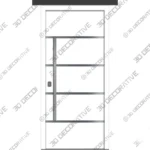 Nova Inox S3 White Entry Door Nova Inox S3 White Entry Door