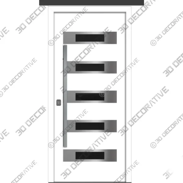 Nova Inox S5 White Insulated Entry Door