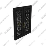 Nova Royal Custom Wrought Iron Exterior Door Style 003 - 3D Models Nova Royal Custom Wrought Iron Exterior Door Style 003 3D Models